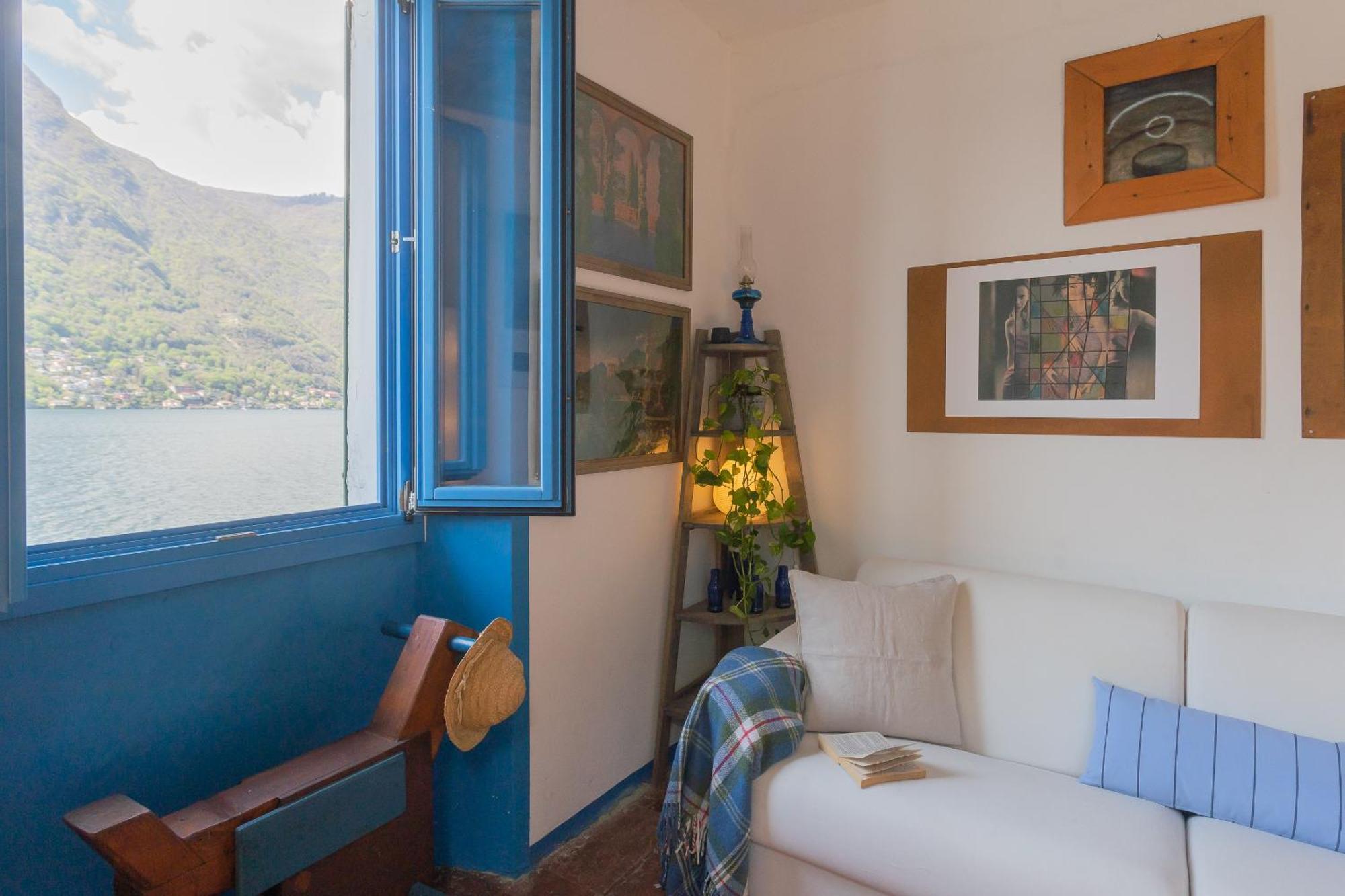 Deriva Apartment On Careno'S Beach By Rent All Como Nesso Exterior foto